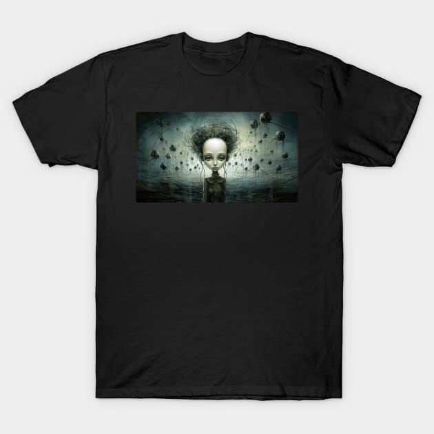 clockpunk T-Shirt by thewandswant